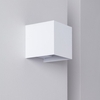 Edit Eros Warm White LED Outdoor Up & Down Wall Light - White