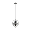 Edit Facet Glass Ceiling Pendant Light - Chrome