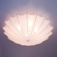 Edit Form Flush Ceiling Light - White