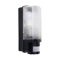 Edit Griffin Outdoor Wall Light with PIR Sensor - Black