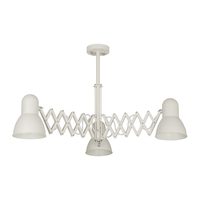 Edit Harmony 3 Arm Ceiling Pendant Light - White
