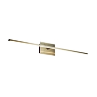 Edit Hepworth 600 LED Picture Light - Antique Brass