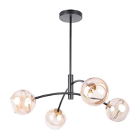 Edit Inter 4 Light Ceiling Pendant - Amber