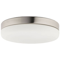 Edit Kasai Ceiling Flush Light - Satin Nickel
