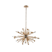Edit Nova Large Chandelier - Antique Brass