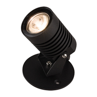 Edit Patch LED Outdoor Wall Mounted Spotlight - Black