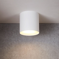 Edit Point Plexi Ceiling Spotlight - White