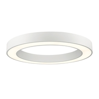 Edit Ring LED Flush Ceiling Light - White