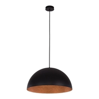 Edit Rondure Ceiling Pendant Light - 350mm Black and Copper