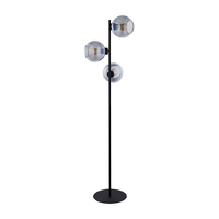 Edit Scope 3 Light Glass Floor Lamp - Smoked