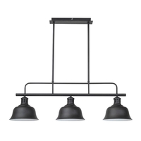 Edit Shoreditch 3 Light Bar Ceiling Pendant - Black