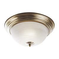 Edit Top Flush Ceiling Light - Bronze