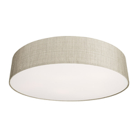 Edit Turda Large Flush Ceiling Light - Grey