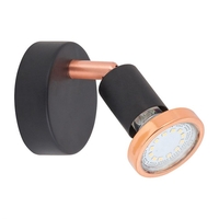 Edit Valentine Single Spotlight - Black and Copper