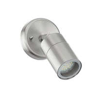Eglo Stockholm LED Outdoor Wall Mounted Spotlight - Stainless Steel