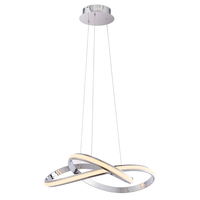 Endon Aria LED Ceiling Pendant Light - Chrome