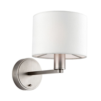 Endon Daley Wall Light - Matt Nickel