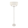 Endon Nixon Floor Lamp - Nickel