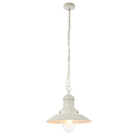Endon Polperro Ceiling Pendant Light - Cream