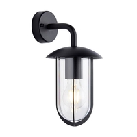 Endon Quinn Outdoor Wall Light - Black