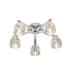 Endon Ria 5 Light Semi-Flush Ceiling Light - Polished Chrome