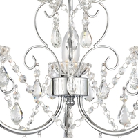 Endon Tabitha 3 Light Chandelier - Chrome