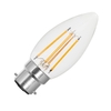 Envirolight 4W Very Warm White Dimmable 470lm LED Decorative Filament Candle Bulb - Bayonet Cap