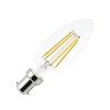 Envirolight 4W Warm White Dimmable 470lm LED Decorative Filament Candle Bulb - Small Bayonet Cap