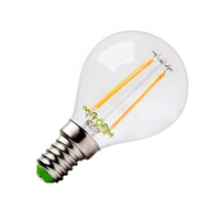 Envirolight 4W Warm White LED Decorative Filament Golfball Bulb - Small Screw Cap