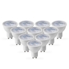 Envirolight 5W Cool White Dimmable LED GU10 Bulb - Pack of 10 - Flood Beam