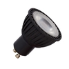 Envirolight 5W Warm White Dimmable 360lm LED GU10 Bulb - Black - Flood Beam