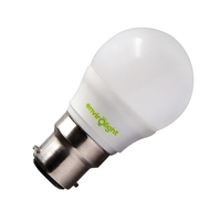 Envirolight 5W Warm White Dimmable LED Golfball Bulb - Bayonet Cap