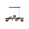 Eric Bar Ceiling Pendant Light - Satin Black