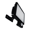 Eterna 30W Cool White LED Polycarbonate IP44 Floodlight with PIR Sensor - Black