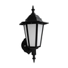Eterna Veco LED Lantern Outdoor Wall Light - Black