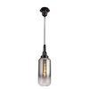 Etta Ceiling Pendant Light - Black Chrome