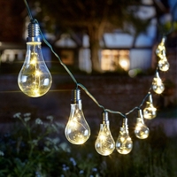 Eureka Solar LED String Lights - 10 Lights