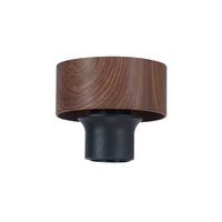 Evan Flush Light - Walnut