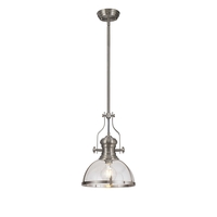 Everley Ceiling Pendant Light - Satin Nickel