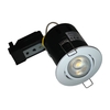 Evolve 5W Warm White Dimmable LED Fire Rated Adjustable Downlight - White