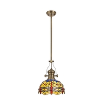 Ezra Ceiling Pendant Light - Antique Brass