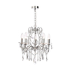 Forum Annalee Large 5 Light Bathroom Chandelier - Polished Chrome