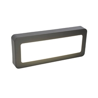 Forum Coastal Breeze LED Outdoor Surface Brick Light - Black