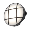 Forum Coastal Capella Round 15W LED Outdoor Bulkhead - Black