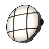 Forum Coastal Capella Round 15W LED Outdoor Bulkhead - Black