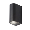 Forum Coastal Iona Outdoor Up & Down Wall Light - Black