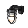 Forum Coastal Jura Outdoor Wall Light - Black