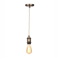Forum Dale Ceiling Pendant Lamp Holder - Antique Brass