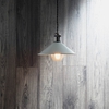 Forum Diner Easy Fit Ceiling Pendant Shade - Matt Grey