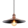 Forum Diner Easy Fit Large Ceiling Pendant Shade - Antique Copper